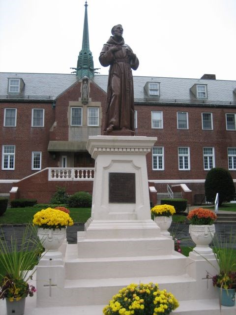 St. Francis in Front of Monastery